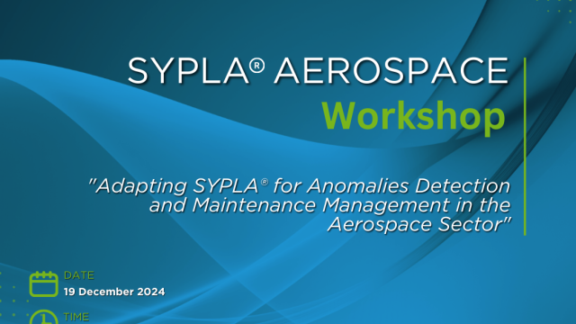 SYPLA® AEROSPACE Workshop: Driving Innovation in Aeronautical Health Management